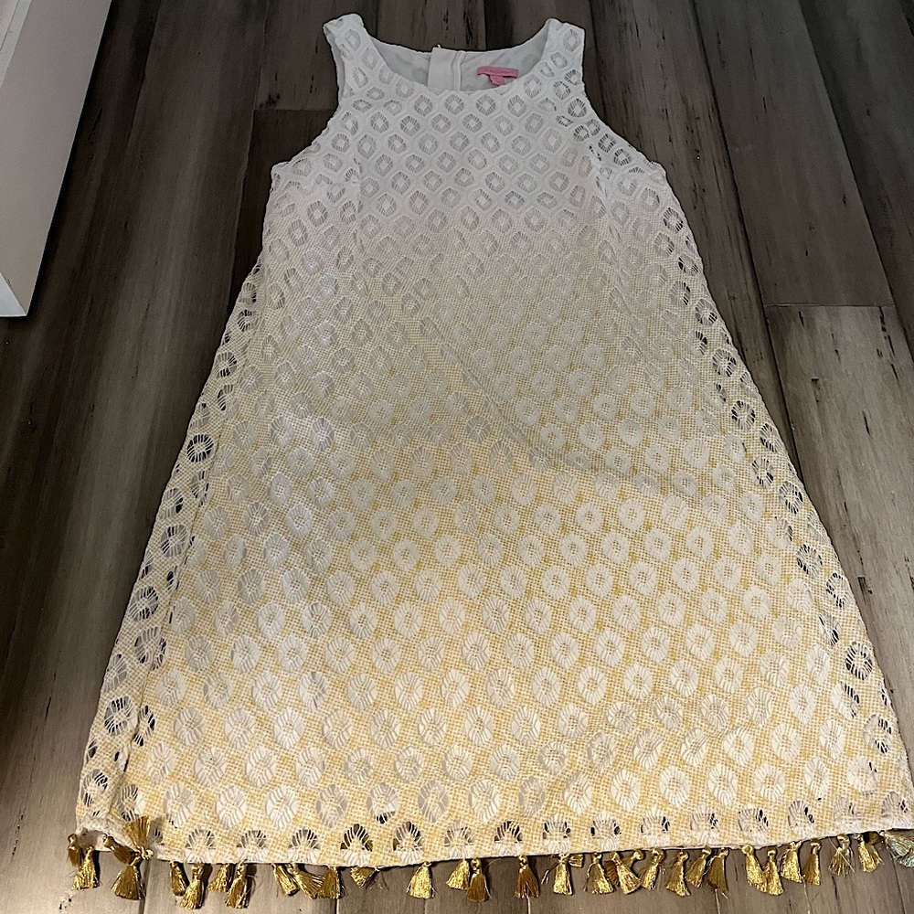 Lily Pulitzer tassel shift dress